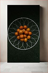 Πίνακας, Oranges in a Basket Πορτοκάλια σε ένα καλάθι