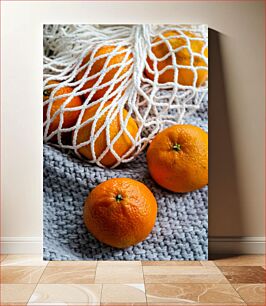 Πίνακας, Oranges in a Net Bag Πορτοκάλια σε δίχτυ τσάντα