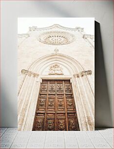 Πίνακας, Ornate Church Door Περίτεχνη Πόρτα Εκκλησίας