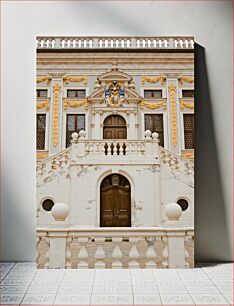 Πίνακας, Ornate Historic Building Facade Περίτεχνη πρόσοψη ιστορικού κτιρίου