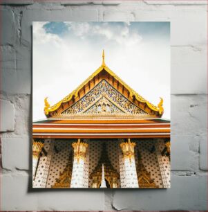 Πίνακας, Ornate Temple Architecture Περίτεχνη Αρχιτεκτονική Ναών