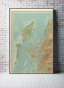 Πίνακας, Orographical map of Scotland