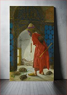 Πίνακας, Osman Hamdi Bey - The Tortoise Trainer