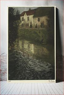 Πίνακας, Oudenarde, Frits Thaulow