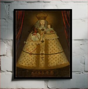 Πίνακας, Our Lady of Guápulo by Peruvian (Cuzco) Painter