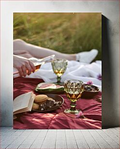 Πίνακας, Outdoor Picnic Scene Υπαίθρια σκηνή πικνίκ