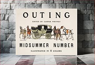 Πίνακας, Outing edited by Caspar Whitney (ca. 1890–1900) by Edward Penfield