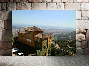 Πίνακας, Overlooking the City Με θέα την Πόλη