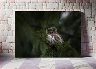 Πίνακας, Owl in the Forest Κουκουβάγια στο δάσος