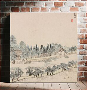 Πίνακας, Paintings of Zhi Garden [Zhi Yuan Tu] by Zhang Hong