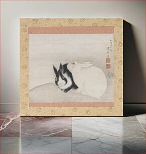 Πίνακας, Pair of Rabbits by Yoshimura Kokei