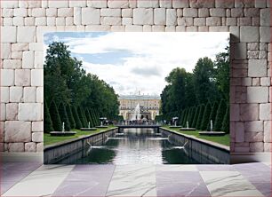 Πίνακας, Palace Gardens with Fountain Palace Gardens with Fountain