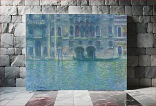 Πίνακας, Palazzo da Mula, Venice (1908) by Claude Monet