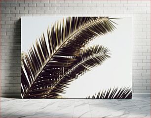 Πίνακας, Palm Fronds in the Sunlight Φοίνικες στο φως του ήλιου