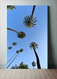 Πίνακας, Palm Trees Against the Sky Φοίνικες ενάντια στον ουρανό