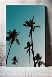 Πίνακας, Palm Trees Against the Sky Φοίνικες ενάντια στον ουρανό