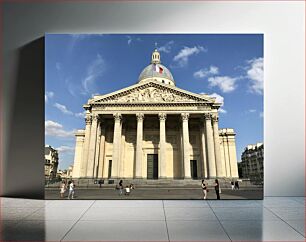 Πίνακας, Pantheon in Paris Πάνθεον στο Παρίσι