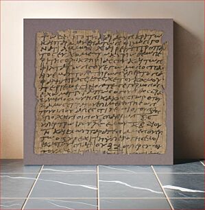 Πίνακας, Papyrus Fragment