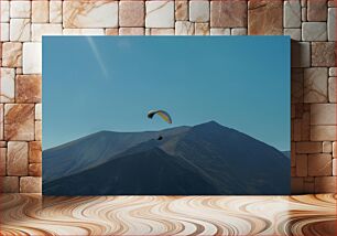 Πίνακας, Paragliding Over Mountains Αλεξίπτωτο πλαγιάς πάνω από τα βουνά