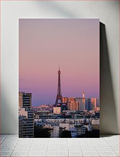 Πίνακας, Paris at Sunset Παρίσι στο ηλιοβασίλεμα