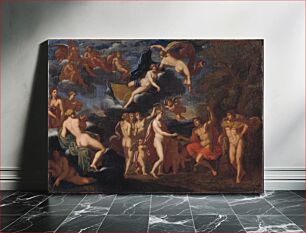 Πίνακας, Paris gives Venus the apple by Jan Van Haensbergen