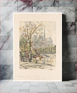 Πίνακας, Paris, Notre Dame II, Quai de la Tournelle