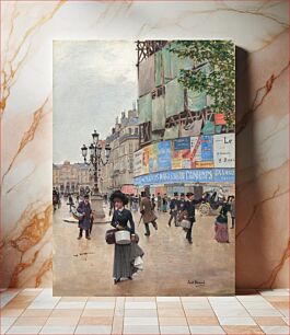 Πίνακας, Paris, rue du Havre (ca. 1882) by Jean Béraud