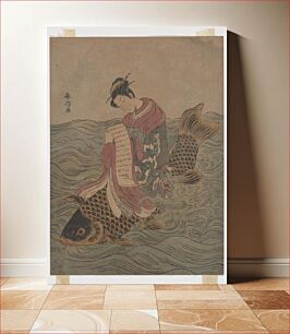 Πίνακας, Parody of a Chinese Immortal by Suzuki Harunobu