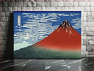 Πίνακας, Part of the series Thirty-six Views of Mount Fuji, no. 33