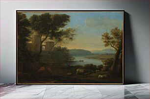 Πίνακας, Pastoral Landscape: The Roman Campagna by Claude Lorrain (Claude Gellée)