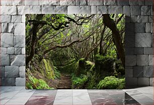 Πίνακας, Path through Dense Forest Μονοπάτι μέσα από Πυκνό Δάσος