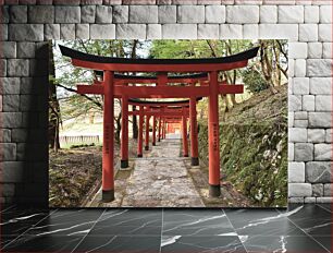 Πίνακας, Pathway through Torii Gates Μονοπάτι μέσα από τις πύλες Torii