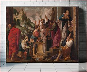 Πίνακας, Paul and Barnabas at Lystra