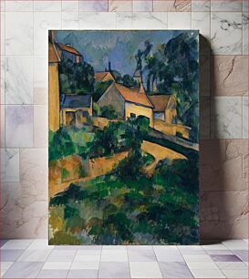 Πίνακας, Paul Cézanne's La Route tournante à Montgeroult (1898)