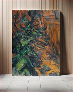 Πίνακας, Paul Cézanne's Rocks and branches (1895–1904)
