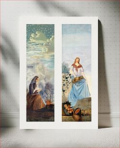 Πίνακας, Paul Cézanne's The four seasons (1860)