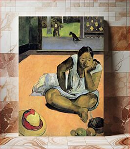 Πίνακας, Paul Gauguin's Brooding Woman (1891)
