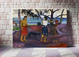 Πίνακας, Paul Gauguin's I Raro Te Oviri (Under the Pandanus) (1891)