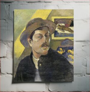 Πίνακας, Paul Gauguin's Self-Portrait in a Hat (1893)