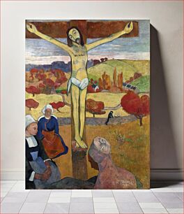 Πίνακας, Paul Gauguin's The Yellow Christ (Le Christ jaune) (1886)