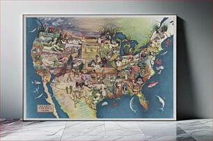 Πίνακας, Paul Sample's America, its soil