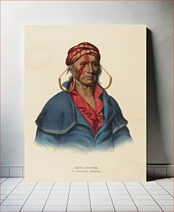 Πίνακας, PAYTA-KOOTHA. A SHAWANOE WARRIOR., from History of the Indian Tribes of North America