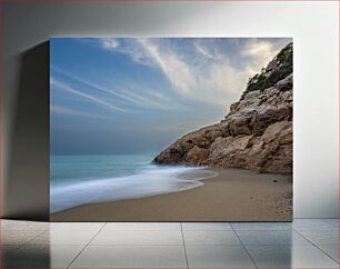 Πίνακας, Peaceful Coastal Scene Ειρηνική παράκτια σκηνή