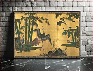 Πίνακας, Peacocks and Bamboo