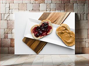 Πίνακας, Peanut Butter and Jelly Sandwich Σάντουιτς με φυστικοβούτυρο και ζελέ