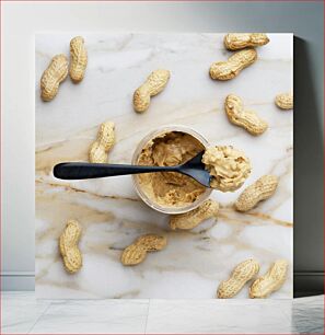Πίνακας, Peanut Butter and Whole Peanuts Φυστικοβούτυρο και Ολόκληρα Φιστίκια