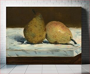 Πίνακας, Pears (1880) by Edouard Manet