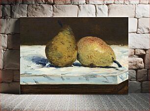 Πίνακας, Pears (1880) by Edouard Manet