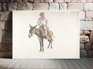 Πίνακας, Peasant on a Donkey