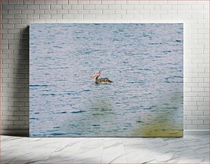 Πίνακας, Pelican on a Lake Πελεκάνος σε λίμνη